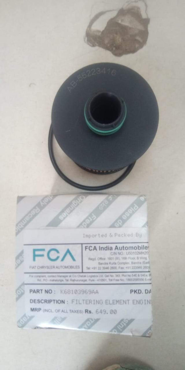 Oil Filter Jeep Compass K68103969AA CarTrends