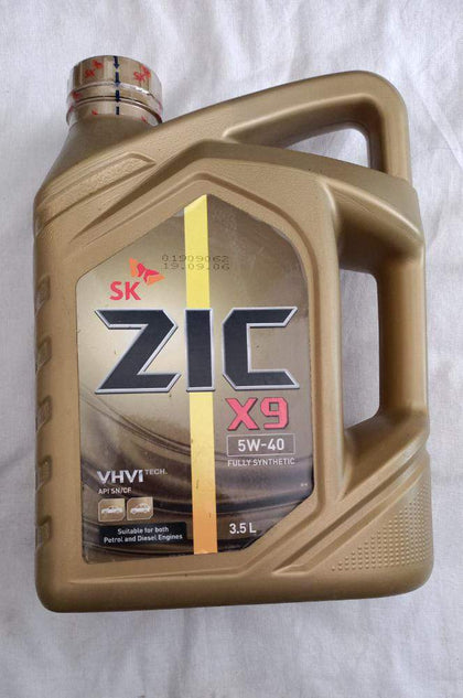 ZIC 5W40 3.5 Ltrs   Engine Oil 5W40 3.5 Ltrs Pack Size