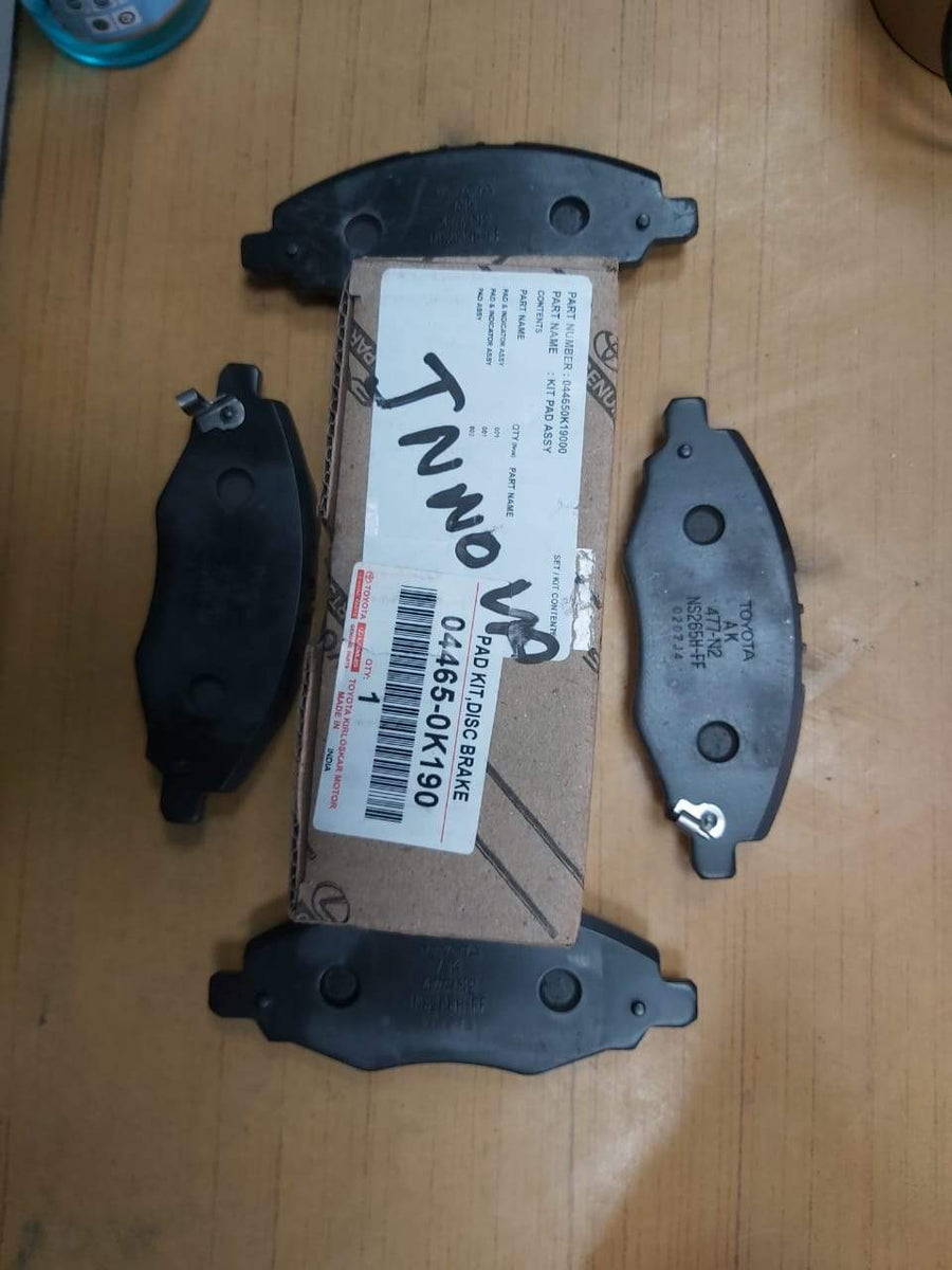 Brake Pad Innova Front 044650K190 CarTrends