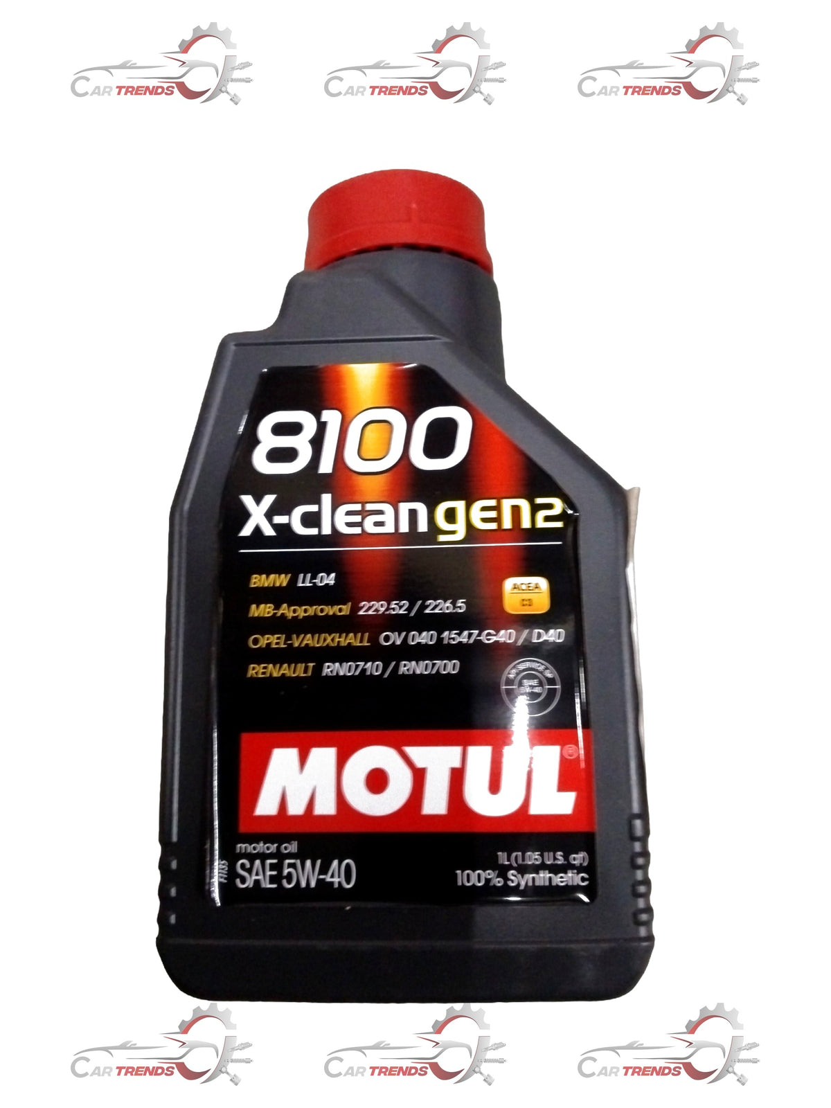CarTrends X-CLEAN GEN2 5W40 8100 1 LTR | SCORPIO/XUV700/THAR/BOLERO | #P001432 P001432 - Front view