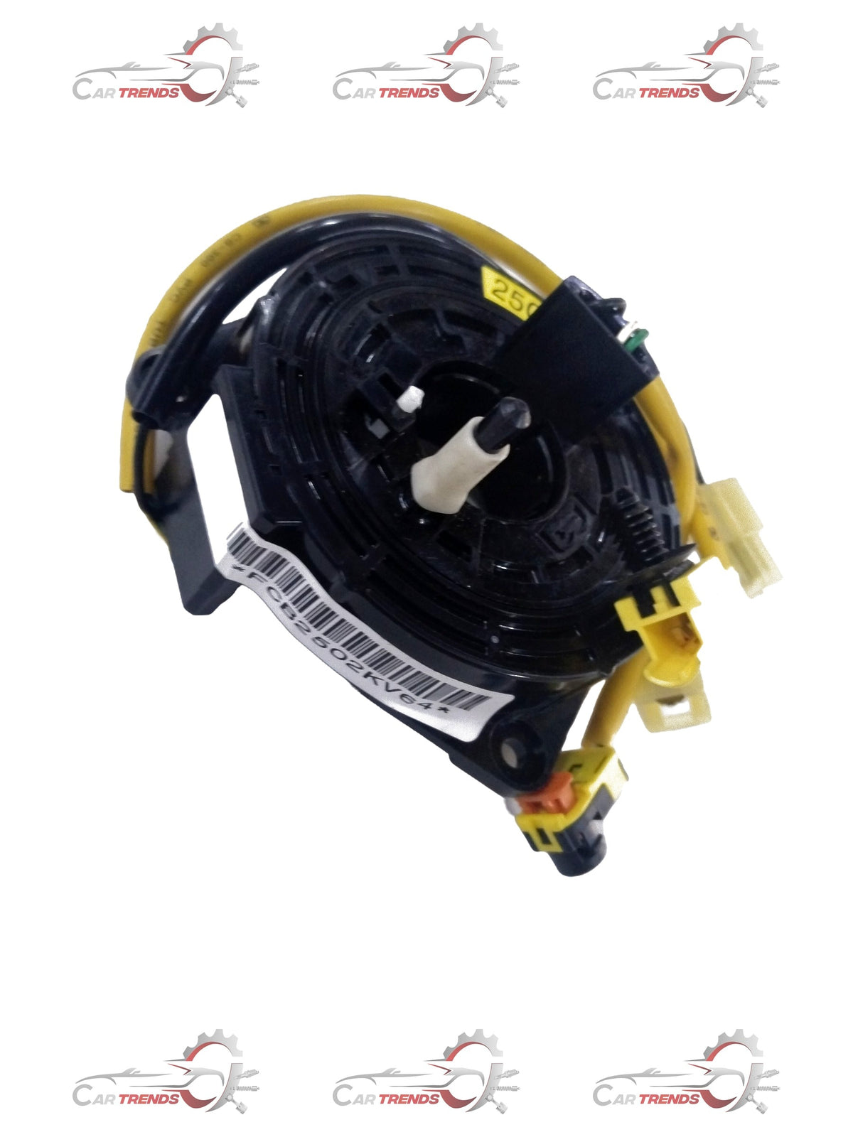General Motors Chevrolet Beat inflatable restraint coil assembly for steering wheel module, showing the electronic components.