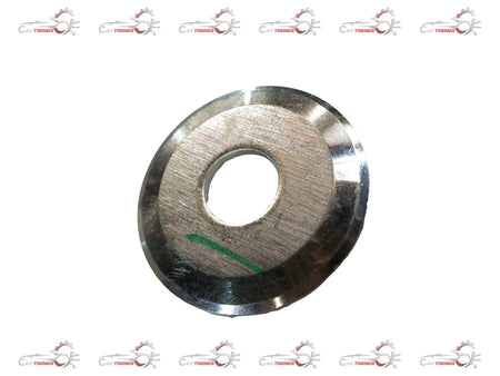 Front seat strut bearing for Suzuki Swift, Baleno, or Brezza, image showing the new replacement part with mounting details.