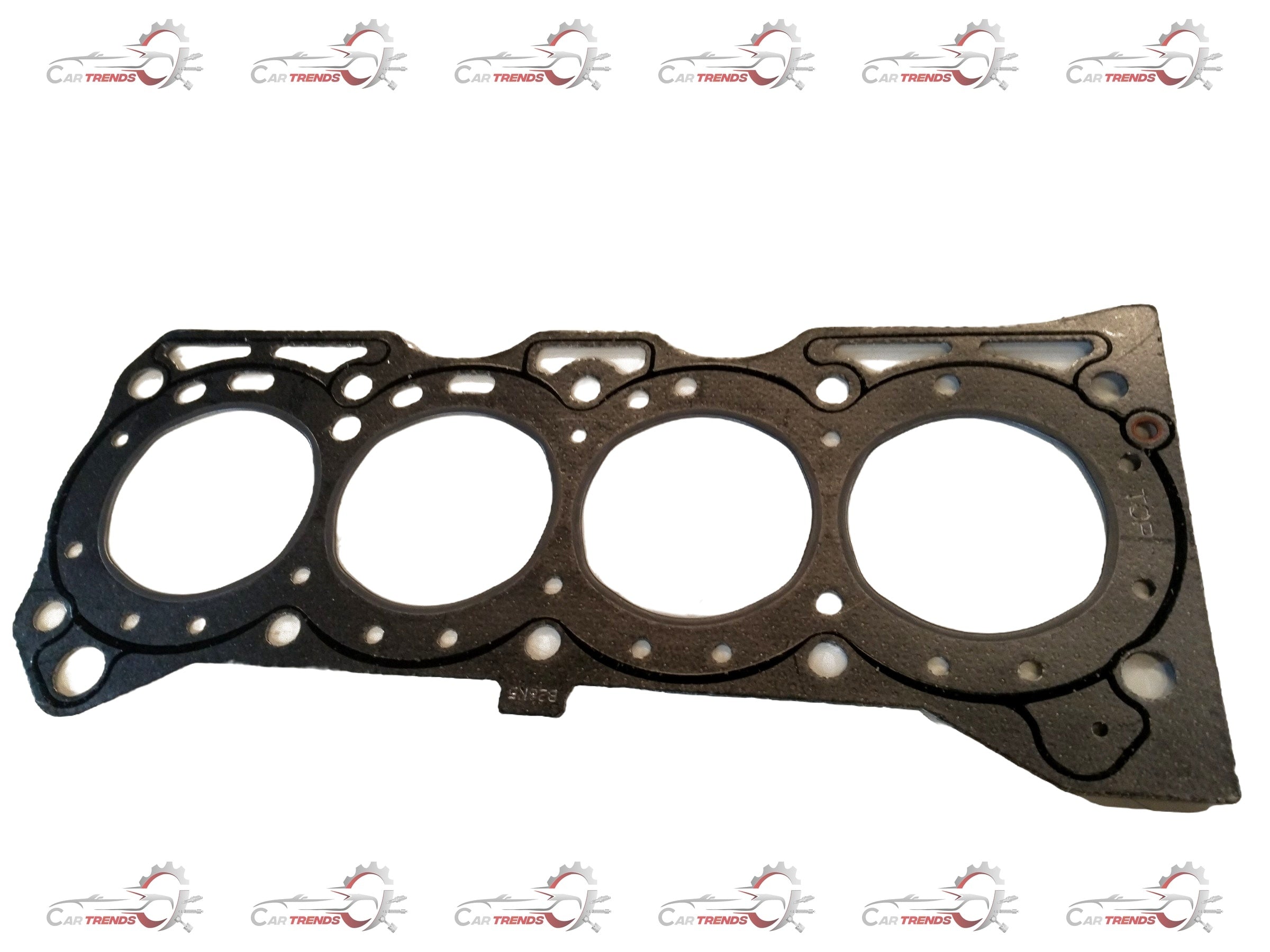 CarTrends Head Gasket for Eeco, spare parts image showing a new gasket with metal and rubber components for engine sealing.