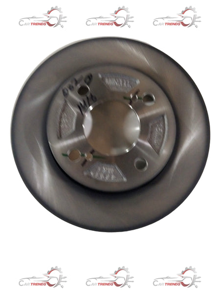 CarTrends front brake disk for Swift new model 55311M68P00, showing the metal rotor with vented design and mounting holes.