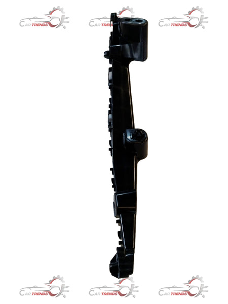 Toyota retainer bumper for front bumper, CarTrends #52536WC001, shown in black plastic with mounting clips.
