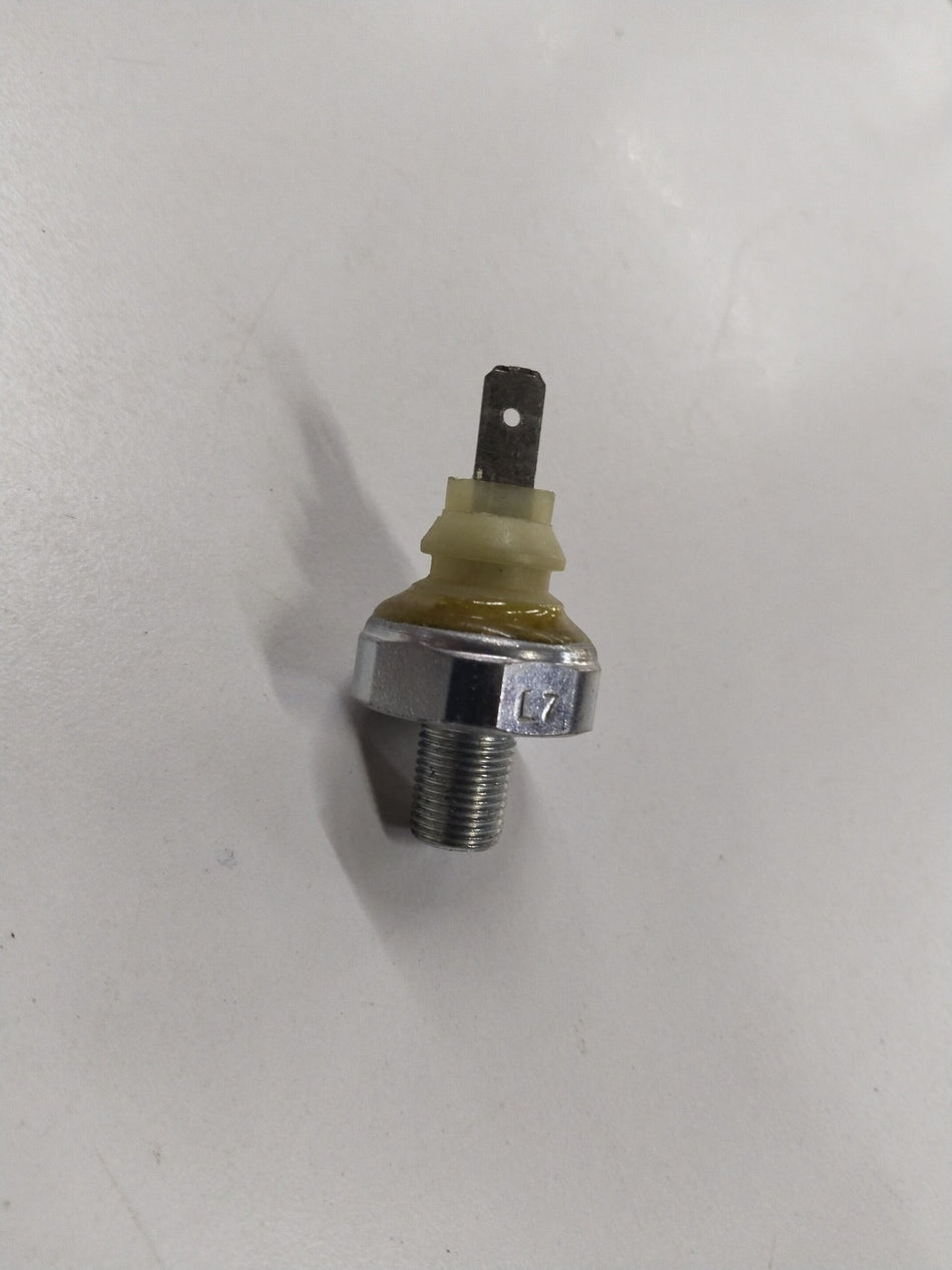 Chevrolet Tavera switch oil pressure spare part by CarTrends, showing the metal sensor with wiring for engine oil pressure monitoring.