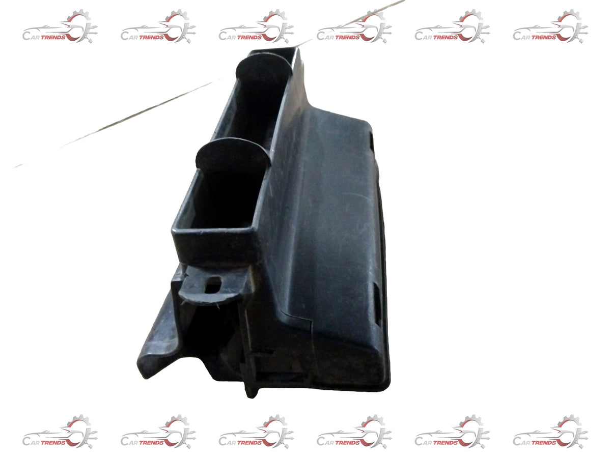 Volkswagen Polo air duct part #6R0805971B, close-up view showing the plastic air vent component for vehicle airflow system.
