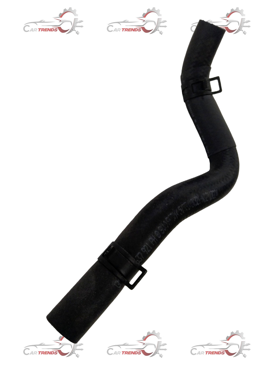 Chevrolet Optra Magnum heater return hose, engine component, flexible rubber hose with metal fittings, part #J96637921.