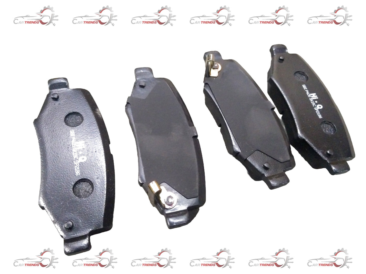Rear brake pad for Tata HARRIER, ARIA, HEXA, Safari DICOR 2.2, by CarTrends, showing the brake pad component.