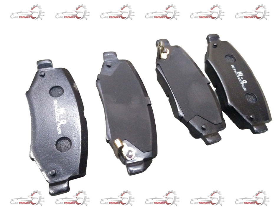 Rear brake pad for Tata HARRIER, ARIA, HEXA, Safari DICOR 2.2, by CarTrends, showing the brake pad component.