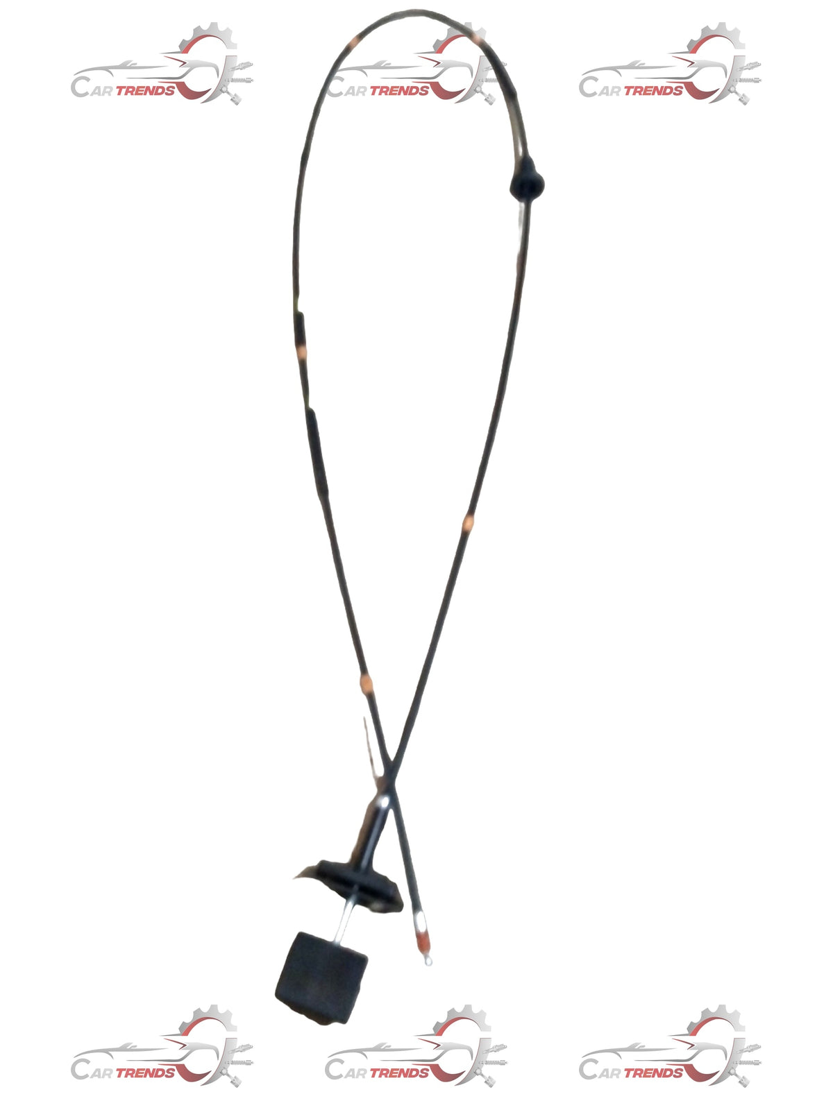 Maruti Suzuki cable for hood latch release showing the metal cable with connectors, designed for vehicle hood opening.