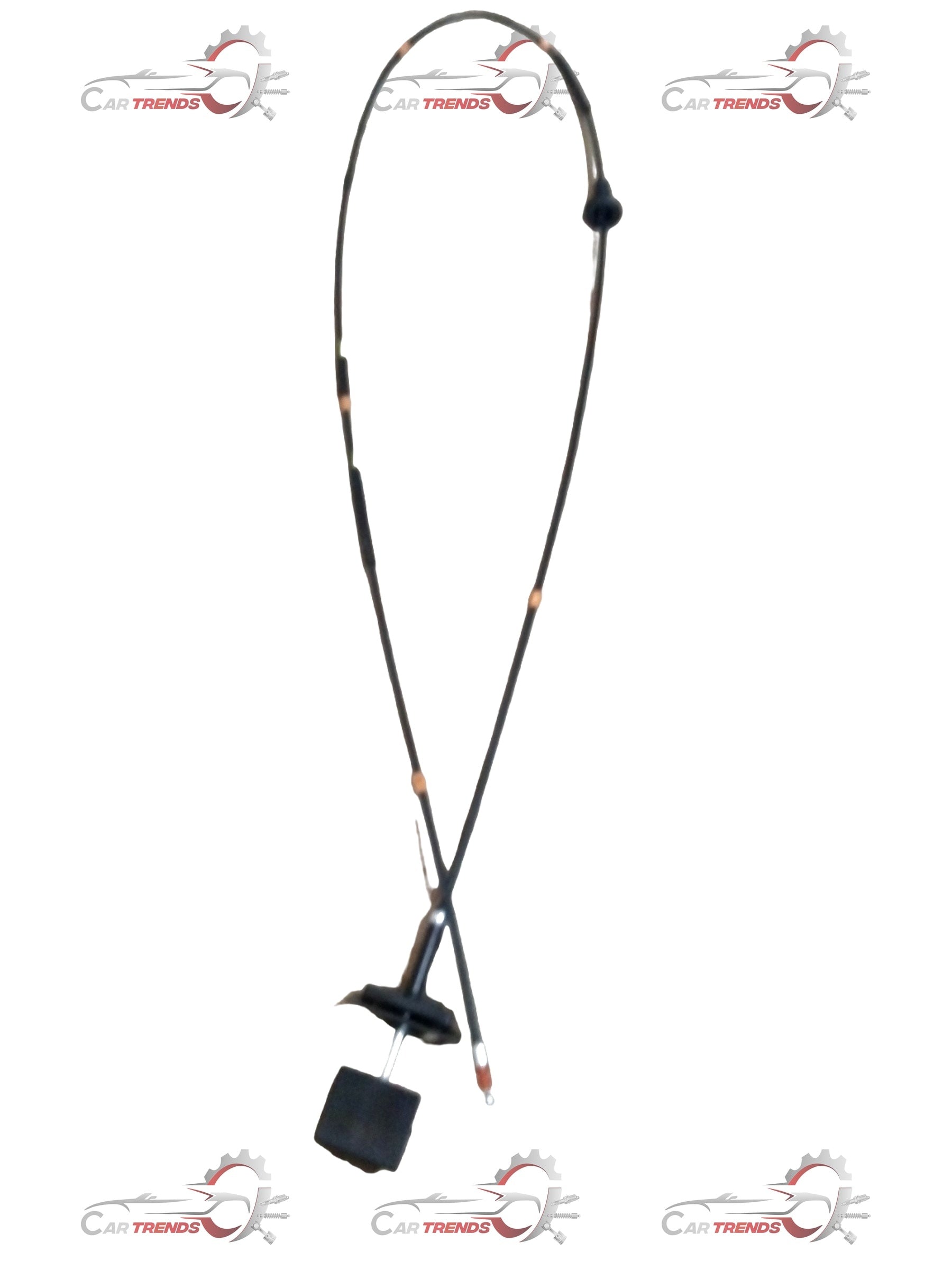 Maruti Suzuki cable for hood latch release showing the metal cable with connectors, designed for vehicle hood opening.