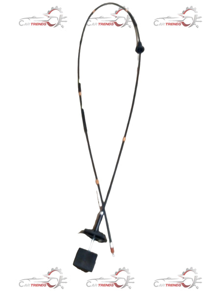 Maruti Suzuki cable for hood latch release showing the metal cable with connectors, designed for vehicle hood opening.