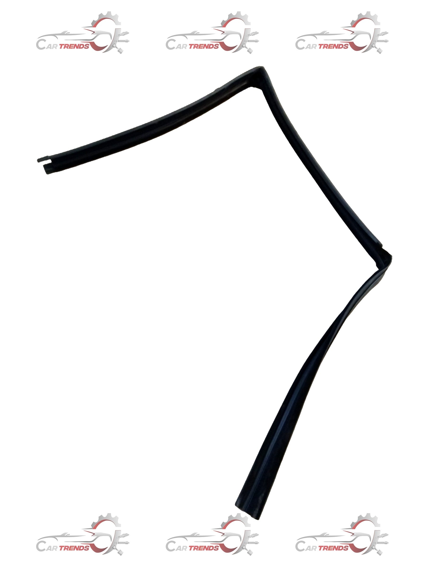 Rear right window glass for Mahindra Bolero, CarTrends RUN Seal Rear Window Glass showing a clear view of the glass surface.