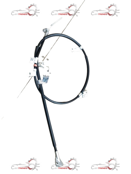 Maruti Suzuki Alto cable parking brake assembly, right-hand side view with components and connectors visible.