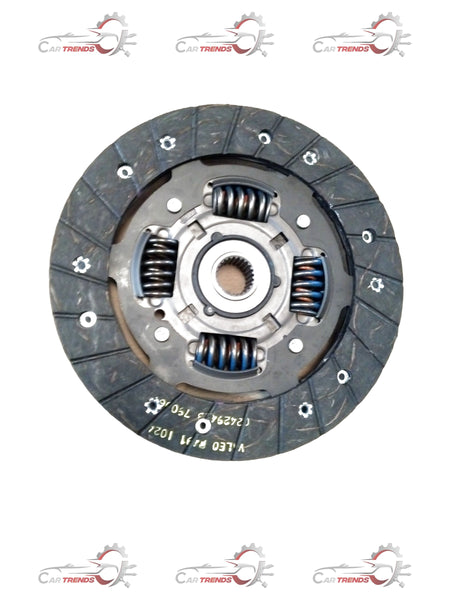 CarTrends clutch plate for i10 Era petrol engine, showing the circular metal spare part with mounting holes.