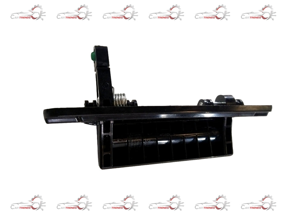 CarTrends Suzuki Carry/EECO outer door handle component, close-up of the spare part showing its shape and mounting points.