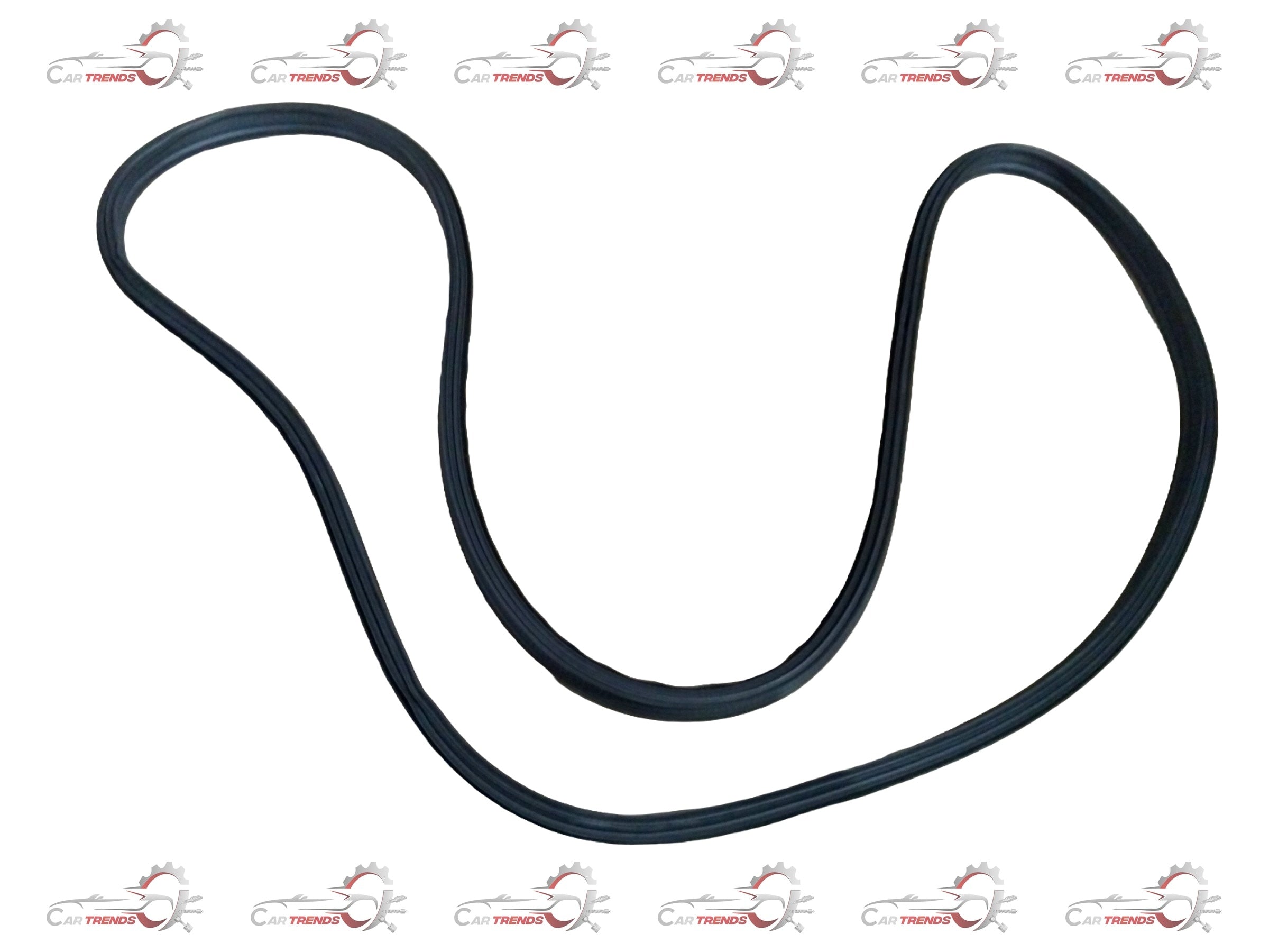 Maruti Suzuki back door weatherstrip seal, rubber strip for door sealing and weather protection on vehicle.