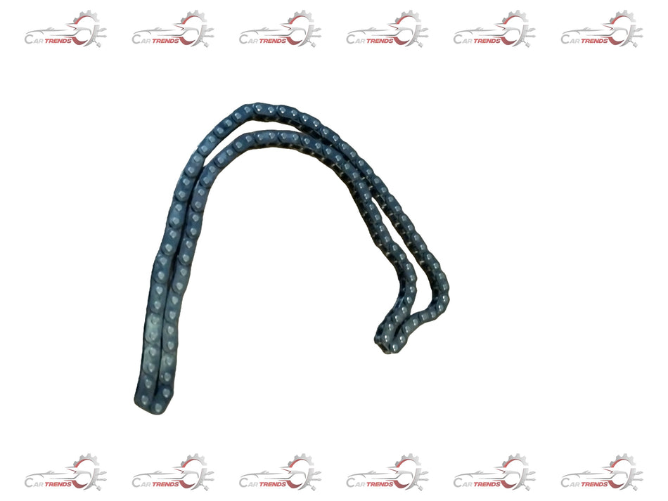 Mahindra Maxximo Mahindra Supro car chain from CarTrends, close-up view showing metal links and attachment points.