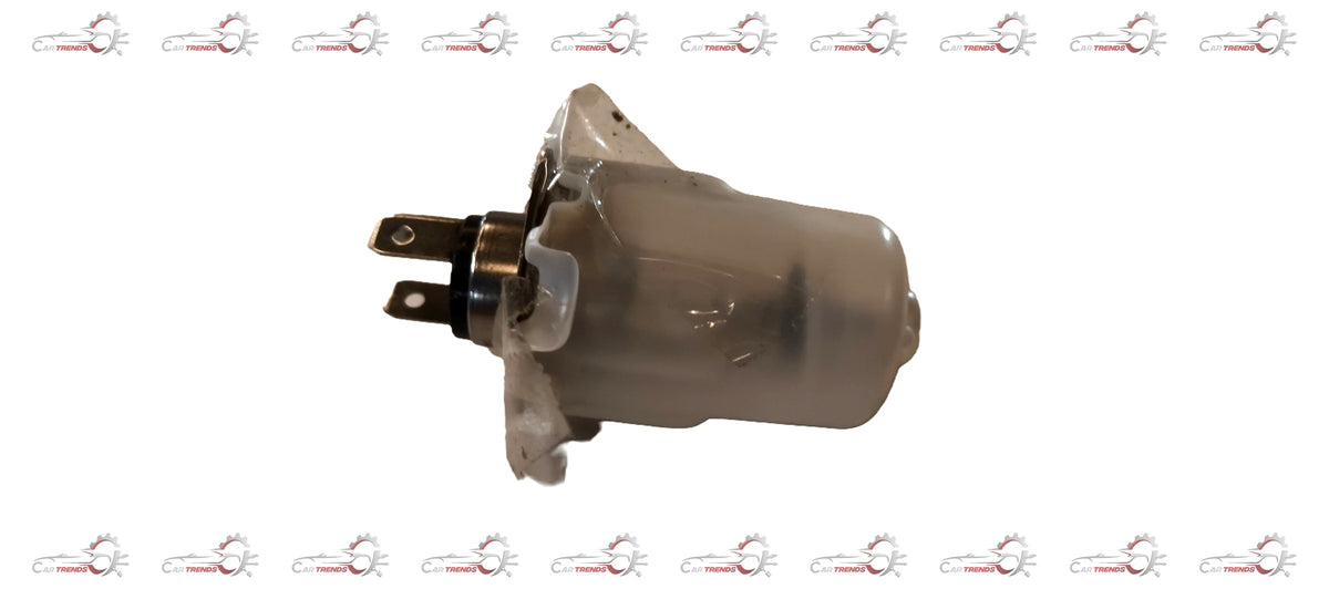 Hyundai CarTrends halogen bulb for accent or VIVA lights, shown in the image with clear glass and metal base.