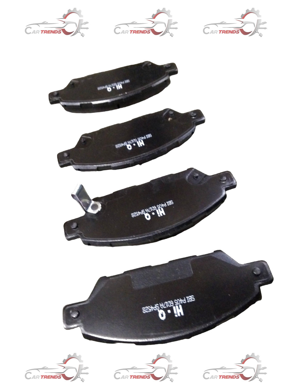 Front brake pad for Honda City 4, Amaze, and Brio by CarTrends, standard model, shown in the image.
