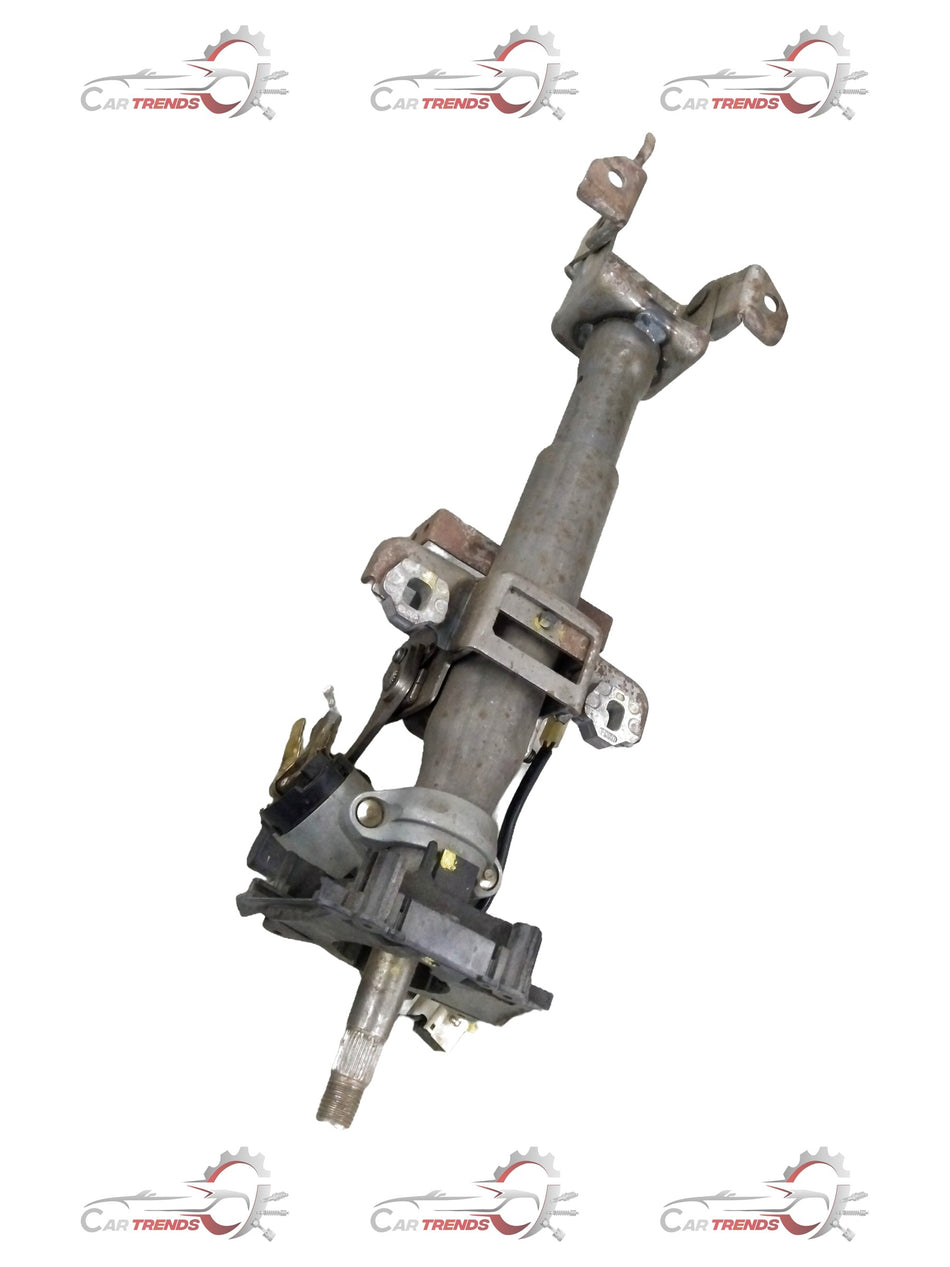 General Motors Chevrolet Aveo column steering tilt mechanism, showing metal components and adjustment parts for steering column customization.