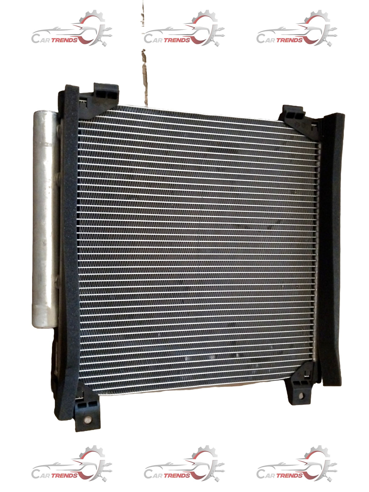 Maruti Suzuki Alto 800 AC condenser for petrol and CNG models, showing the compact, metal automotive cooling component.