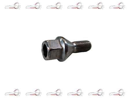 Nissan Magnite engine bolt by CarTrends, close-up view showing the threaded metal bolt used in engine assembly.