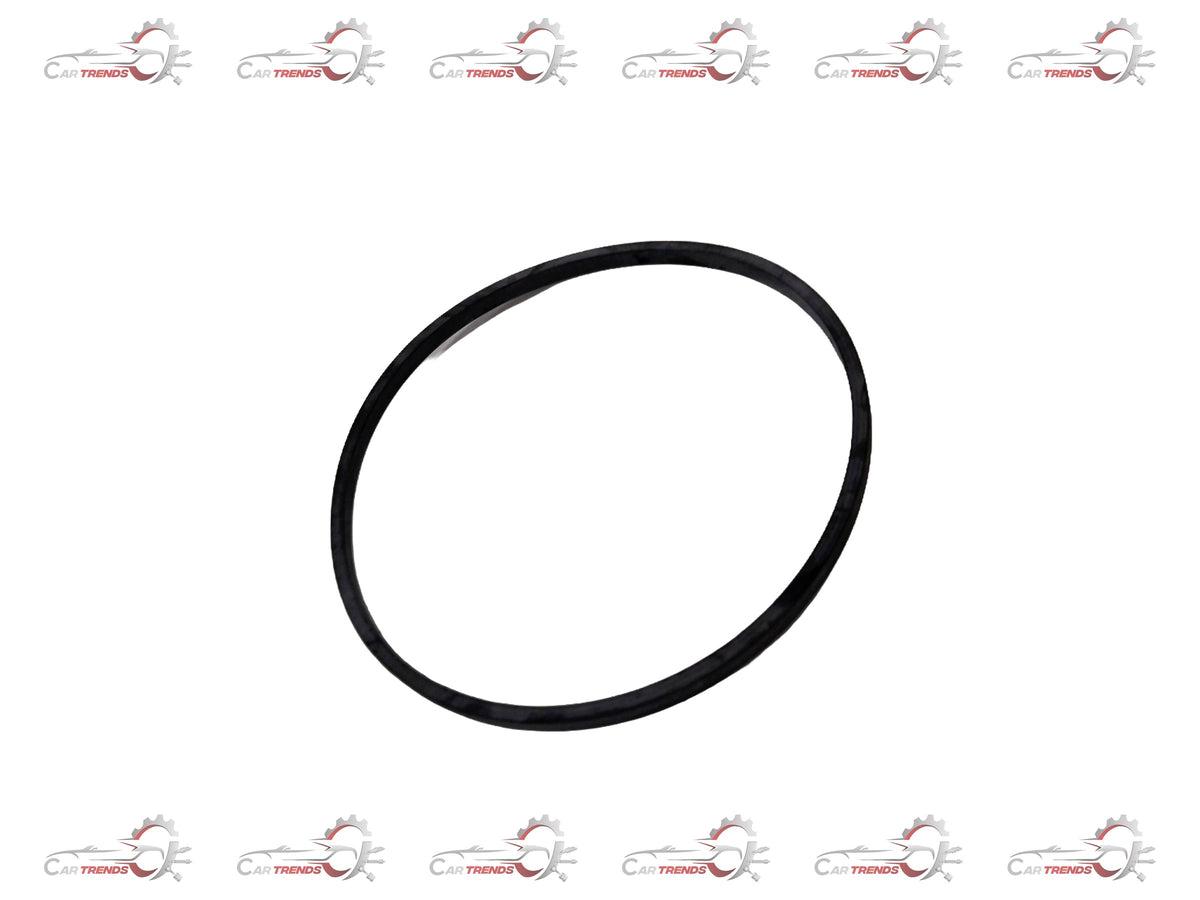 Seal ring for Opel Corsa by General Motors, showing the rubber gasket with metal core and detailed surface texture.