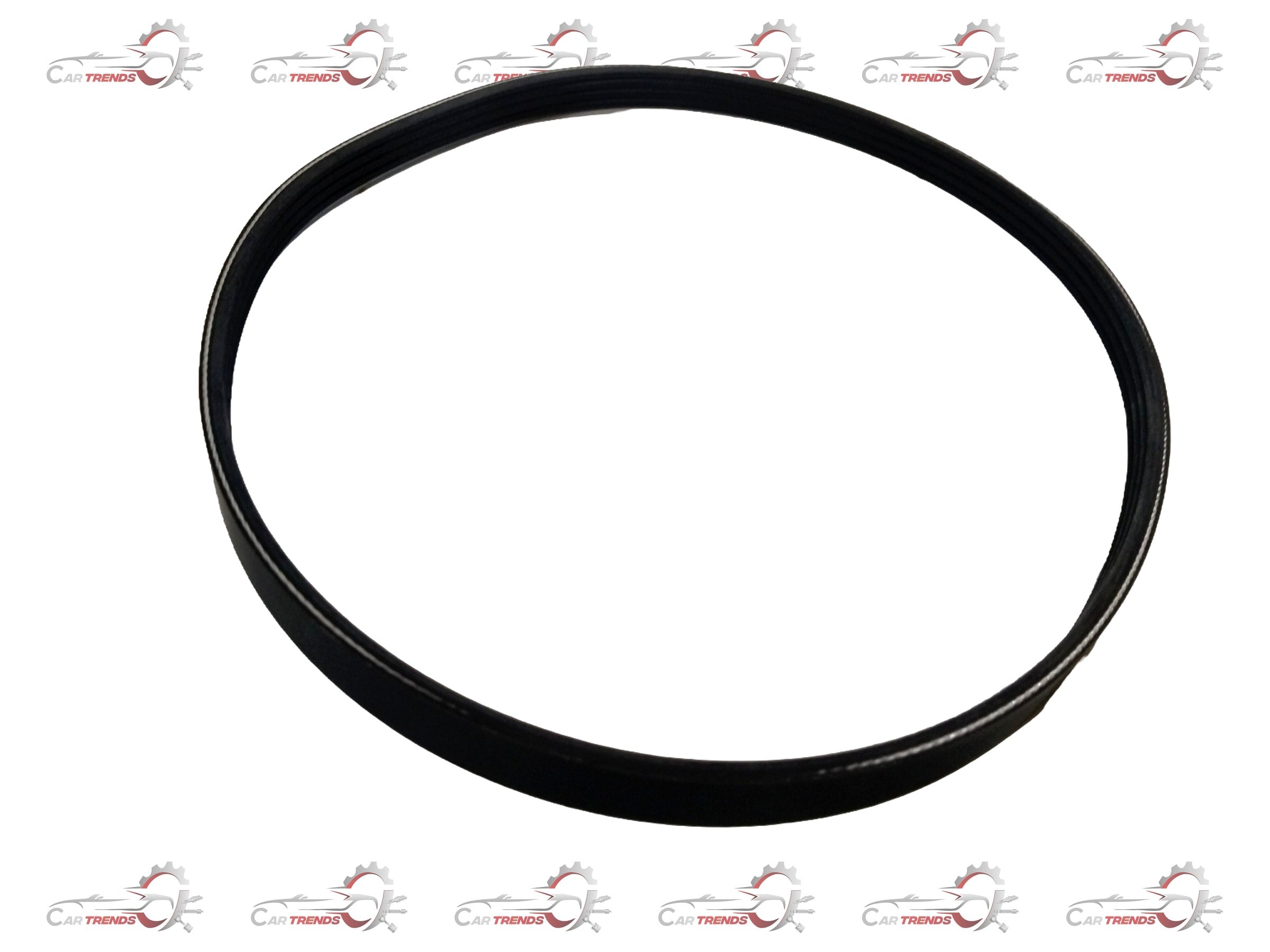 CarTrends water pump belt for Maruti Swift, Dzire, Baleno, Esteem, Zen, Gypsy petrol models, showing the belt's detailed design.