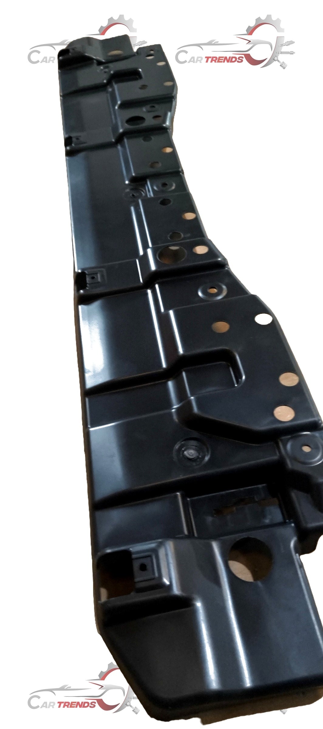 CarTrends front bumper lower cover for Suzuki Swift Dezire Type 2, close-up view of the spare parts component.
