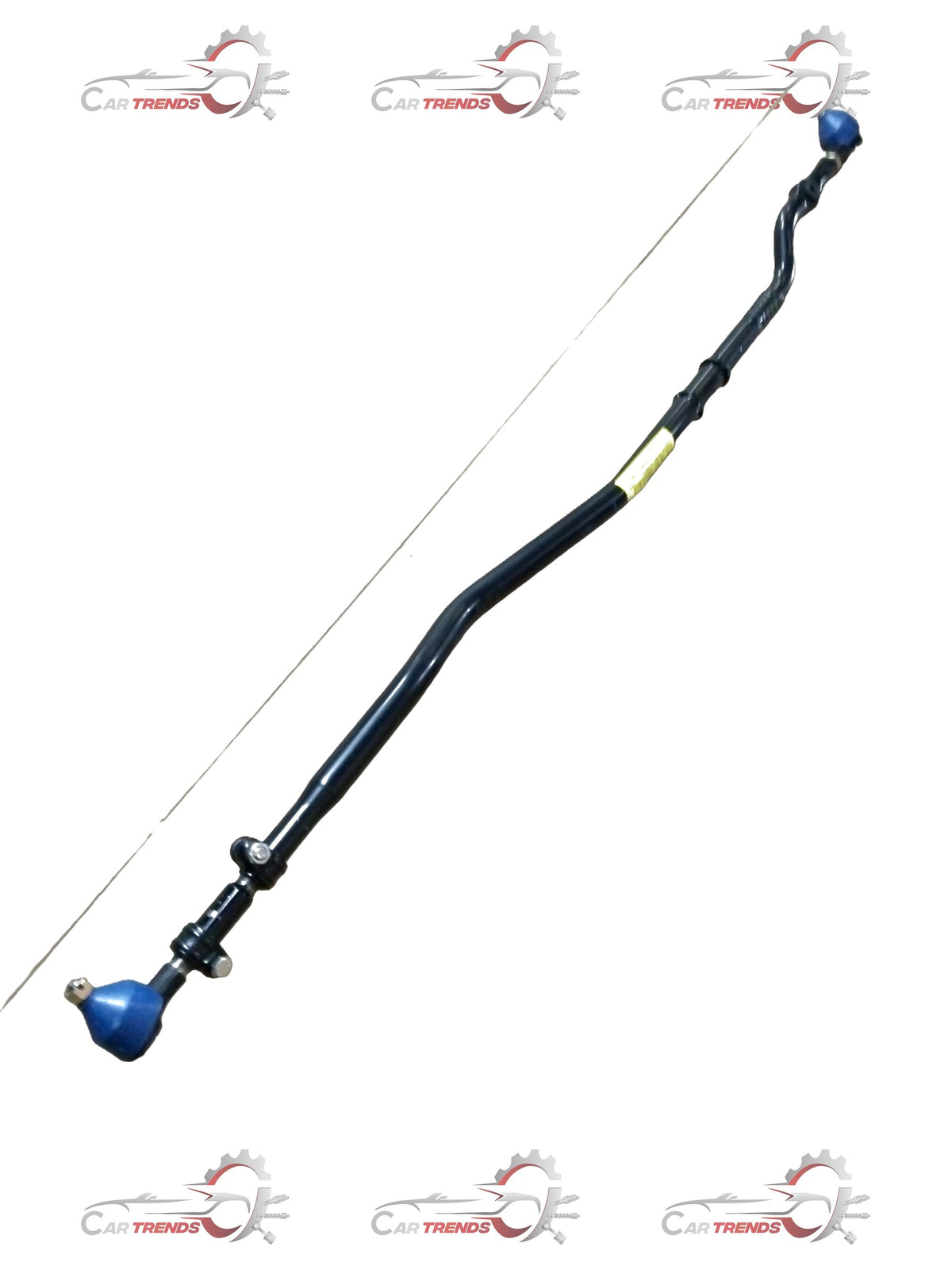 Mahindra Bolero tie rod assembly for master power steering by CarTrends, showing the metallic steering component with mounting points.