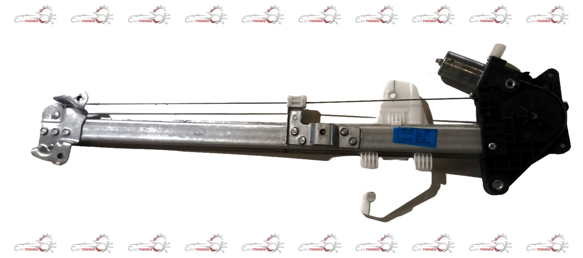 Maruti Suzuki front window regulator assembly with motor, shown in a detailed view of the automotive part.