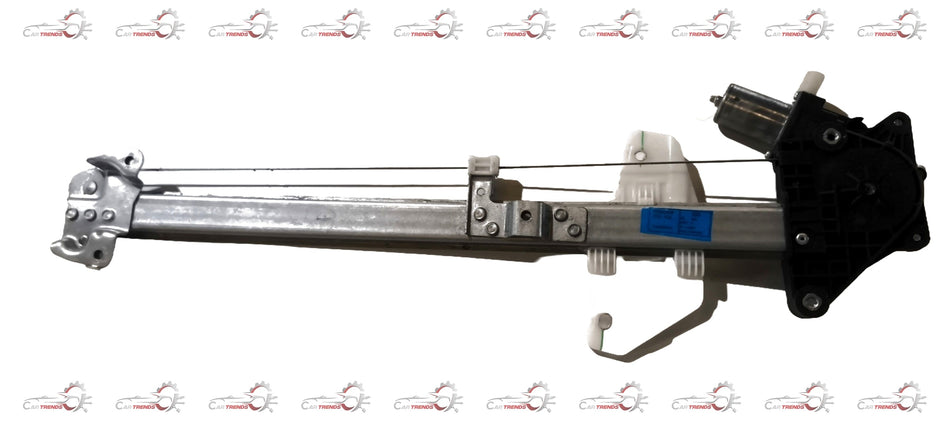 Maruti Suzuki front window regulator assembly with motor, shown in a detailed view of the automotive part.