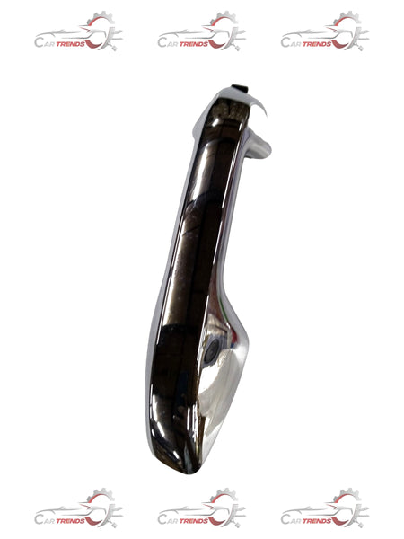 Hyundai Kia Seltos left outer door handle in black, showing close-up view of the LH side outer handle part.