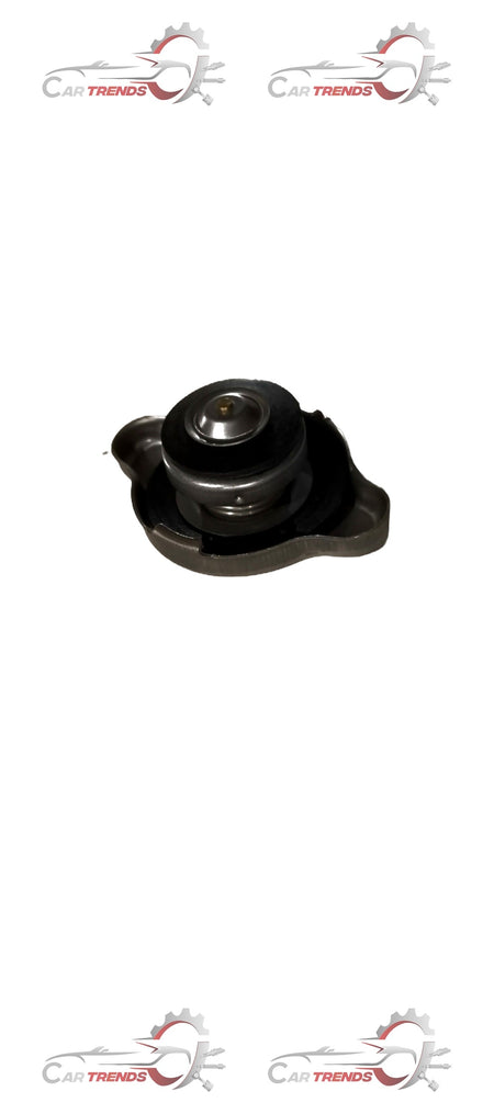 Suzuki Alto and A-Star radiator cap by CarTrends, spare part, showing the metal cap with spring mechanism and branding details.