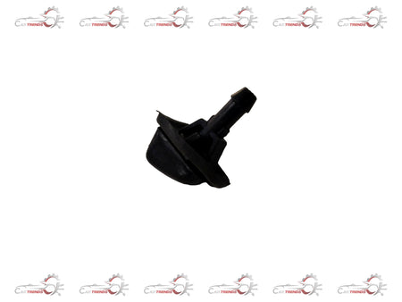 Chevrolet Tavera windshield washer nozzle by General Motors, showing the small, black plastic component for washer fluid spray.