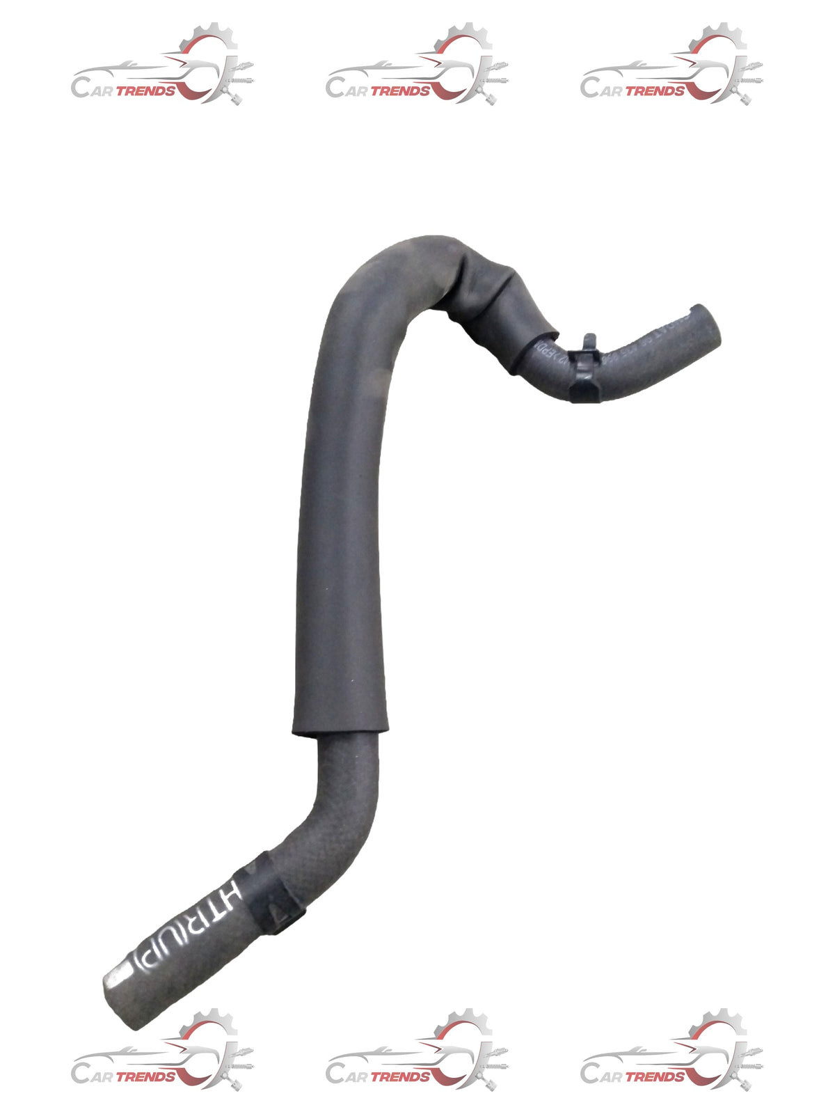 General Motors Chevrolet Aveo hose heater feeding engine component, showing the hose connection and engine area.
