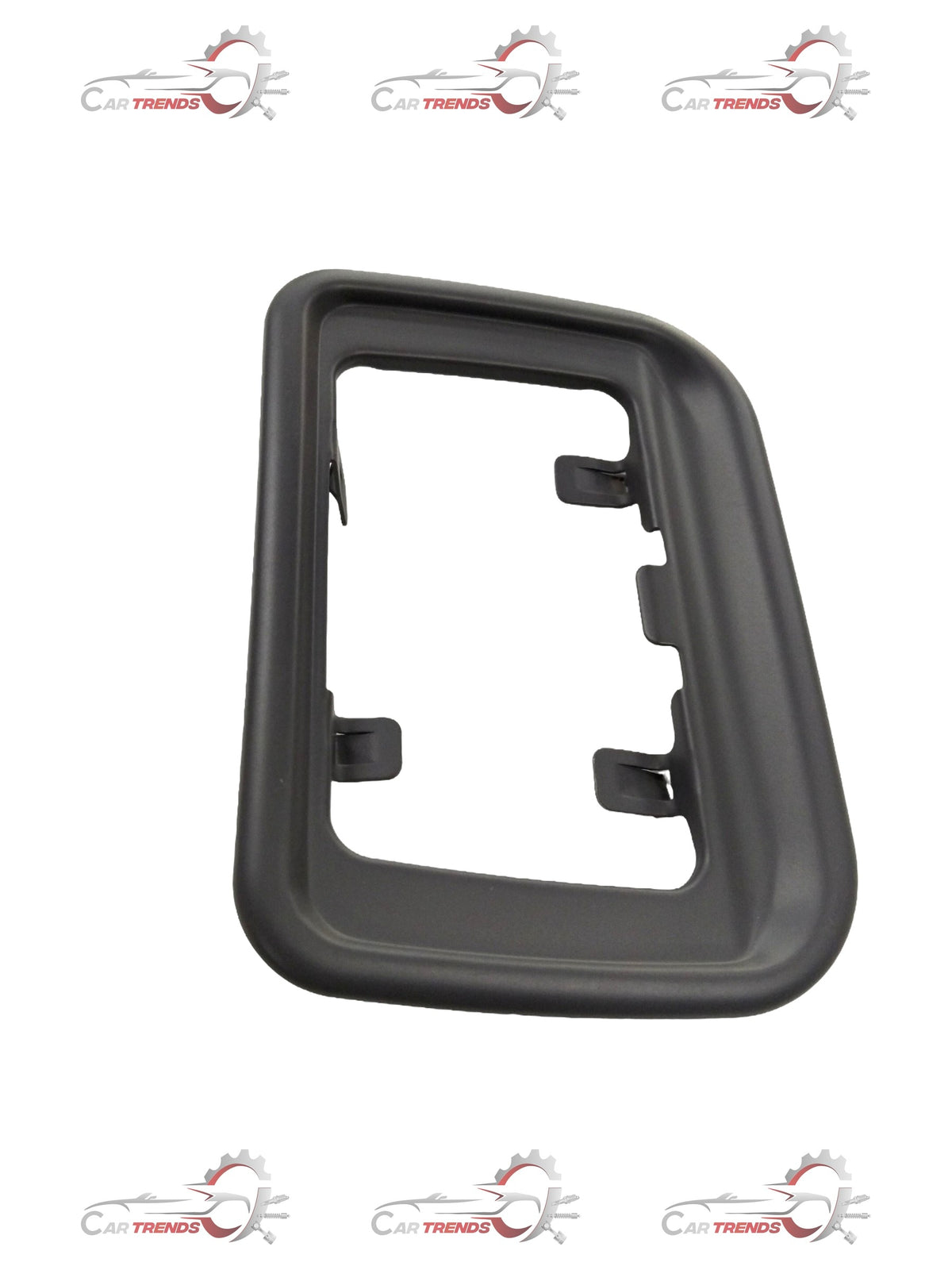 General Motors Subaru Forester ashtray bracket, black plastic mount with mounting holes and clip for vehicle interior accessory.