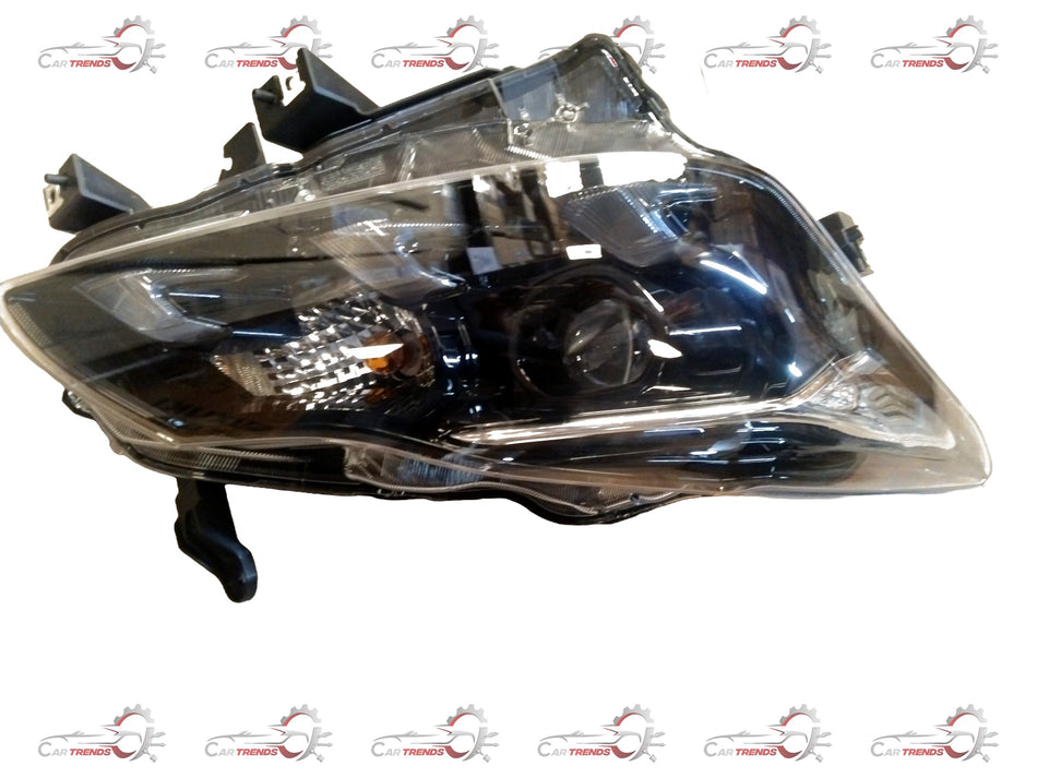 Maruti Suzuki DZire headlamp unit, right side replacement part, with clear lens and reflector for vehicle lighting.