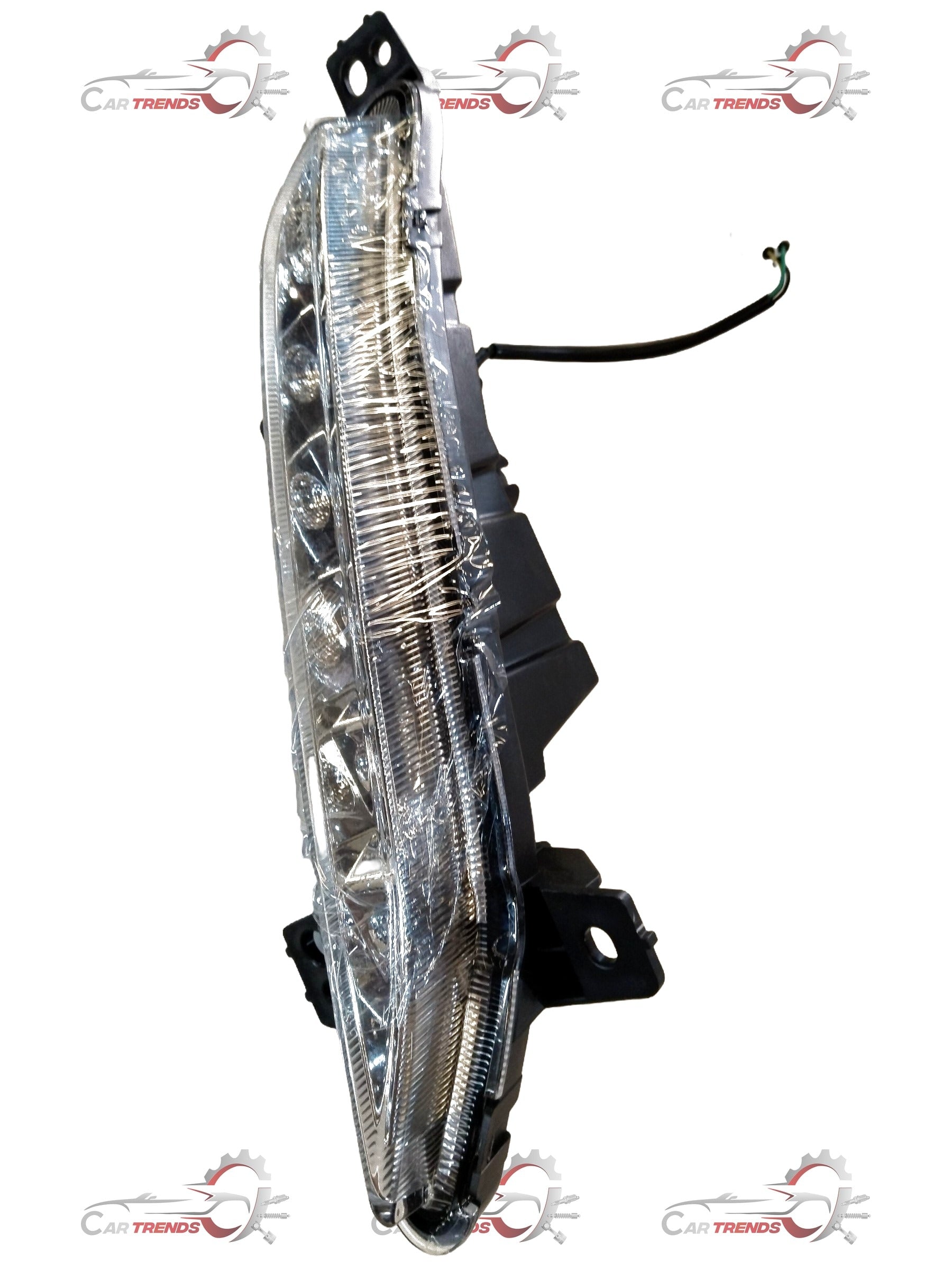 Mahindra DRL left headlight assembly with part number 1701CAA00461N, showing the LED daytime running light for Mahindra vehicle.
