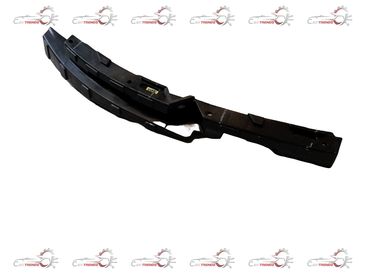 CarTrends bumper side upper bracket assembly for Venue, Creta, Verna, I20 front, shown in natural metal finish.