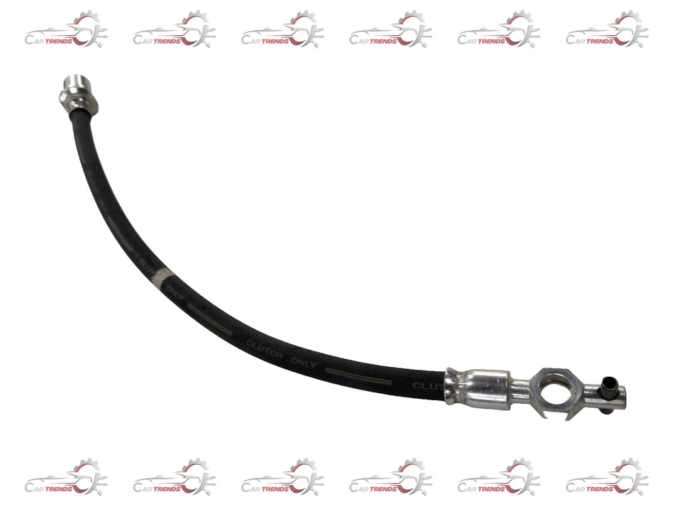 Flexible clutch hose for Chevrolet Tavera engine by General Motors, showing the rubber and metal fittings.