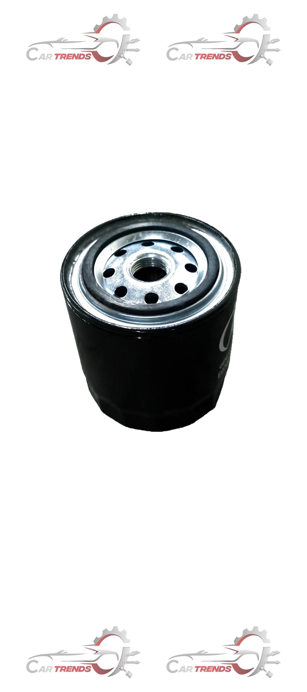 CarTrends oil filter assembly for Chevrolet Tavera, spare parts, showing the new filter with metal housing and filter element.