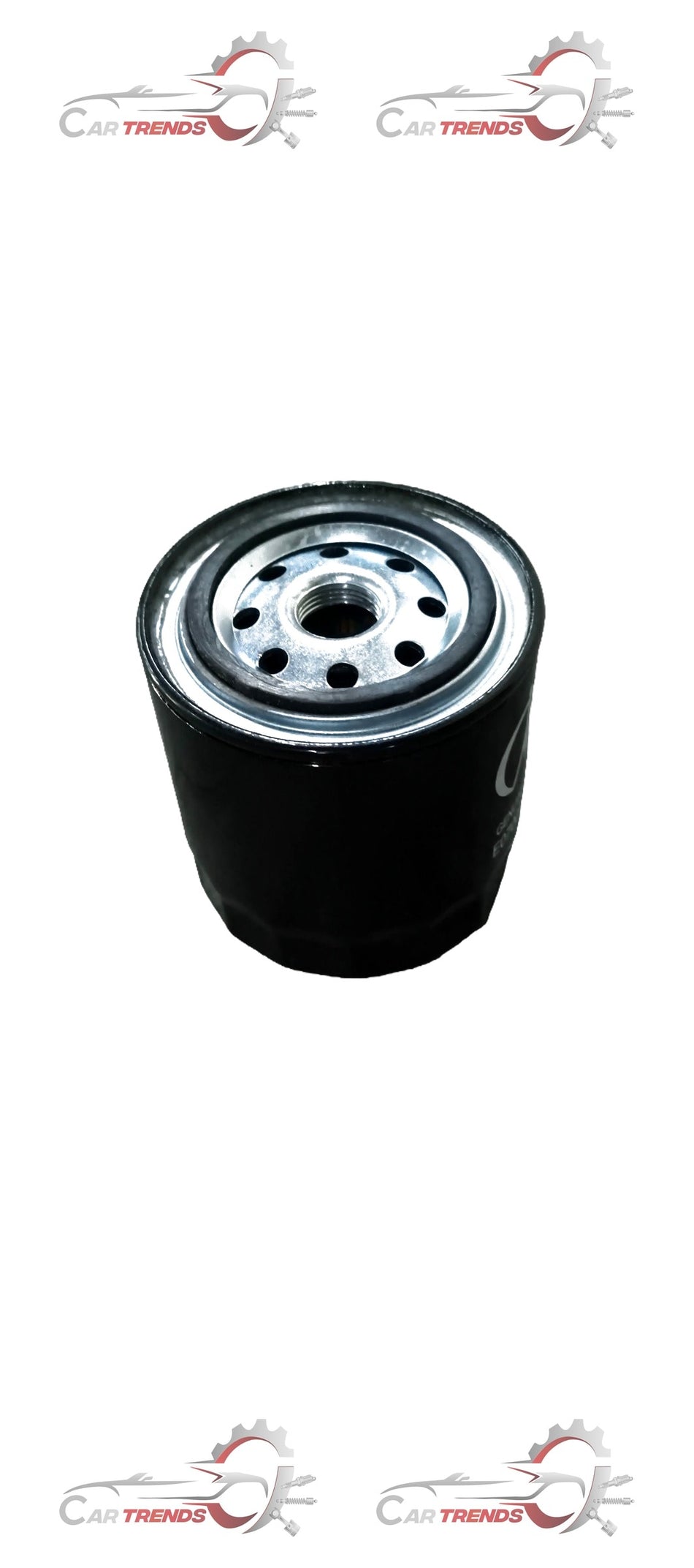 CarTrends oil filter assembly for Chevrolet Tavera, spare parts, showing the new filter with metal housing and filter element.