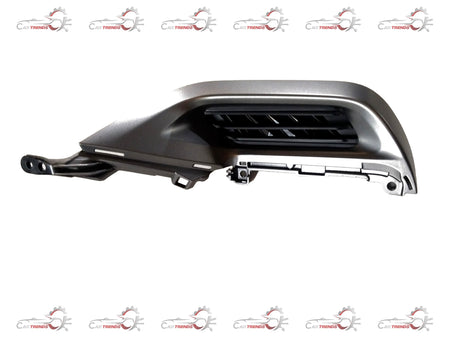CarTrends Civic panel complete side defroster showing the black plastic panel with side vents and mounting points.
