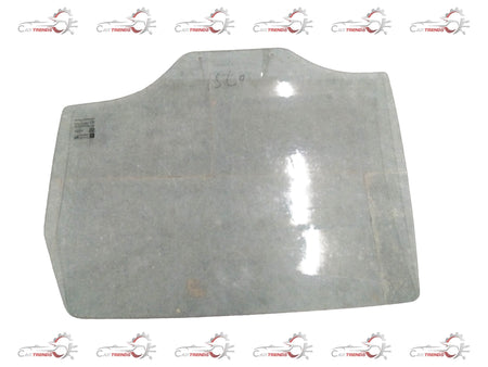 Chevrolet Aveo glass drop window rear door, driver side (LH) by CarTrends, showing the tinted glass and door frame.