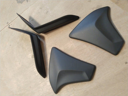 CarTrends KIT CORNER MOLDING | JAZZ | FRONT REAR | #08P03T5A700E 08P03T5A700E - Front view