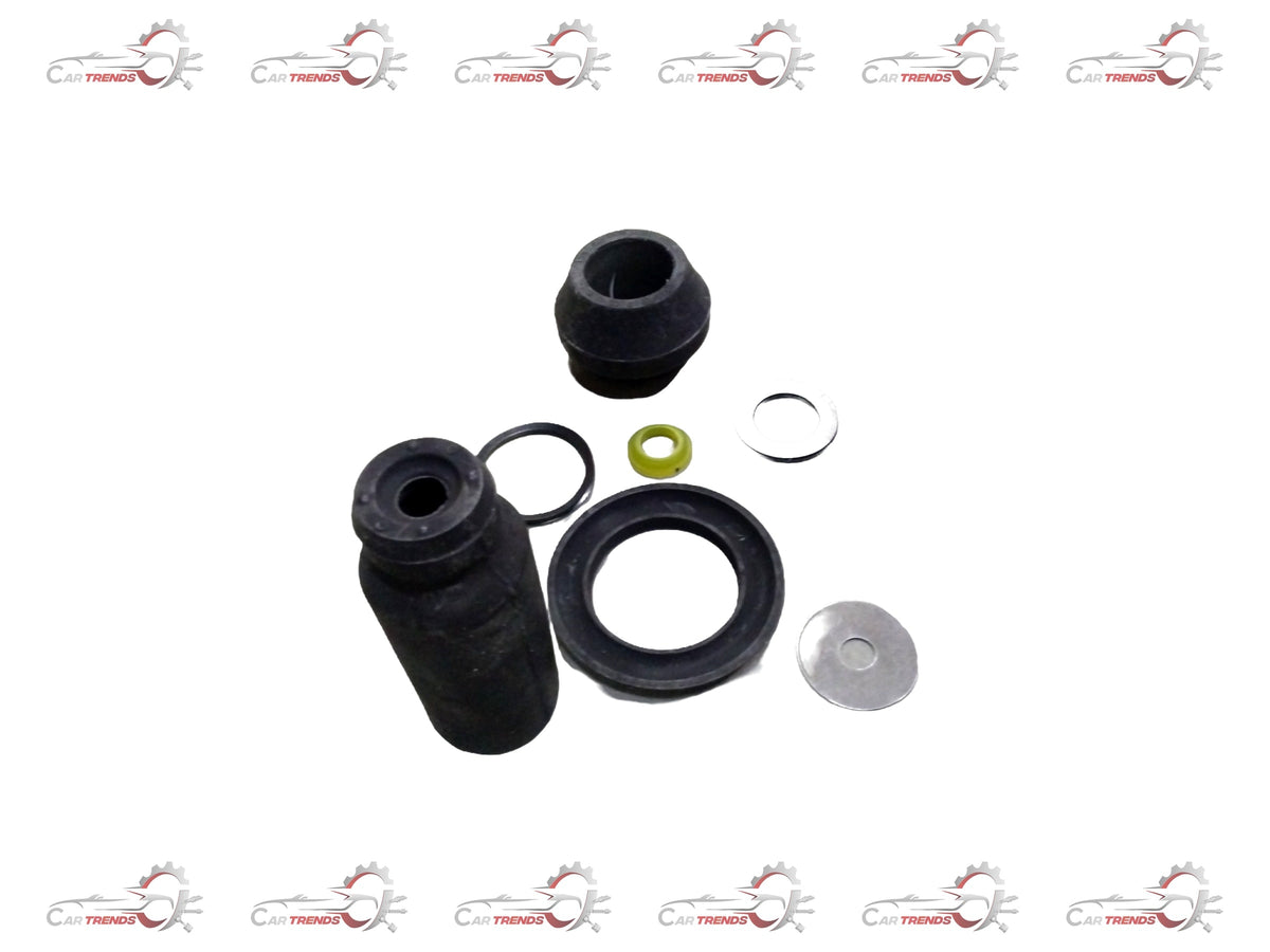 Maruti Suzuki Eeco strut kit showing metal components and bushings for vehicle suspension replacement.