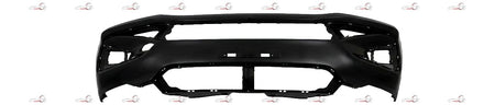 Front bumper for Maruti Swift Dzire by CarTrends, showing the black plastic and metal mounting points.